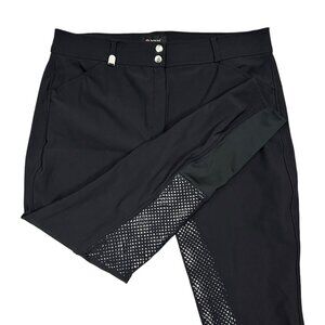Horze Full Seat Breeches Women's 36X26 Black Horse Back Riding Equestrian‎ Pants